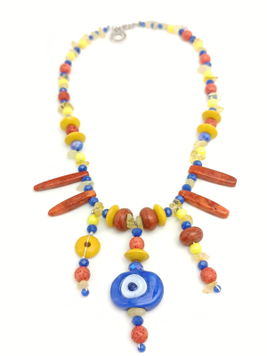 Eye Gemstones Necklace