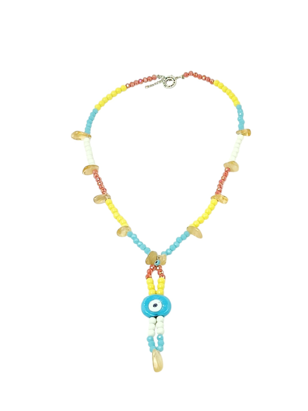 Eye Gemstones Necklace - Image 3